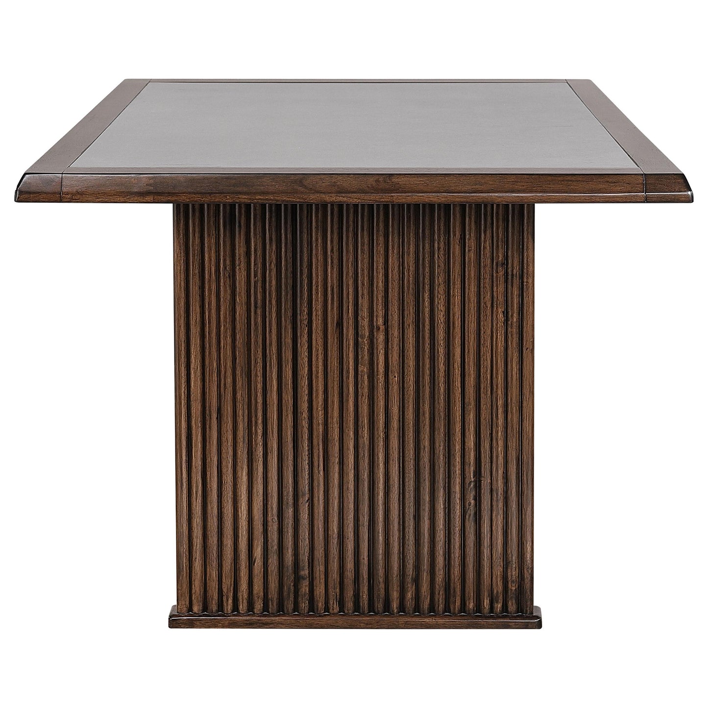  Coaster Furniture Sherwood 193591 72-inch Rectangular Dining Table - Brown IMAGE 4