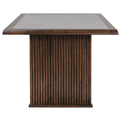  Coaster Furniture Sherwood 193591 72-inch Rectangular Dining Table - Brown IMAGE 4