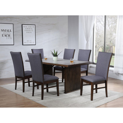  Coaster Furniture Sherwood 193591 72-inch Rectangular Dining Table - Brown IMAGE 8