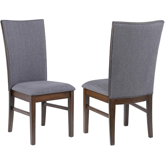  Coaster Furniture Sherwood 193592 Set of 2 Upholstered Dining Side Chair - Grey IMAGE 1