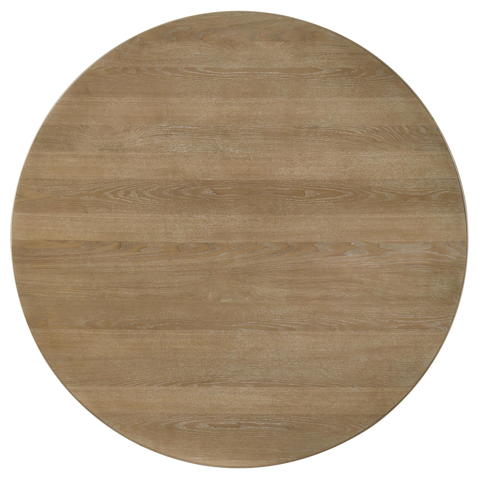  Coaster Furniture Adina 193610 53-inch Round Wood Dining Table  - Distressed Light Brown IMAGE 4