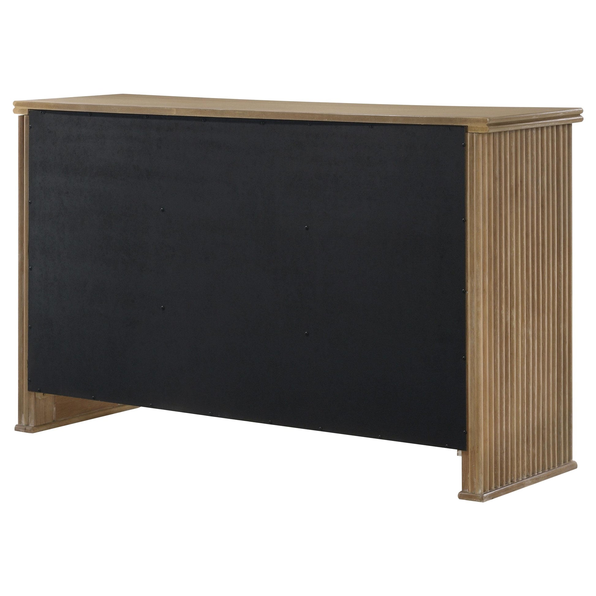  Coaster Furniture Adina 193615 3-door 59-inch Sideboard Server  - Distressed Light Brown IMAGE 4