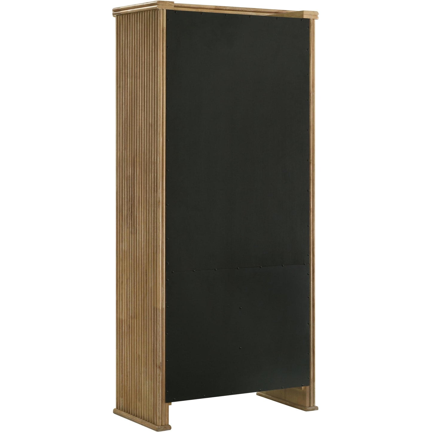  Coaster Furniture Adina 193616 77-inch Tall Display Cabinet  - Distressed Light Brown IMAGE 8