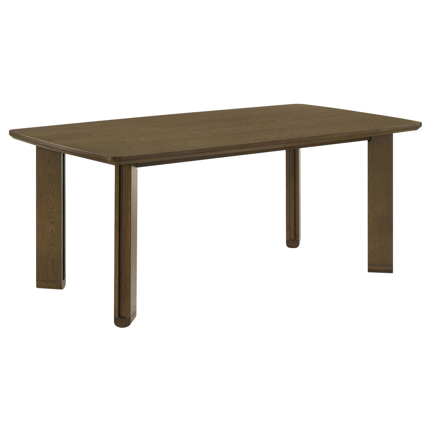  Coaster Furniture Ottowa 193661 71-inch Rectangular Wood Dining Table - Brown IMAGE 3