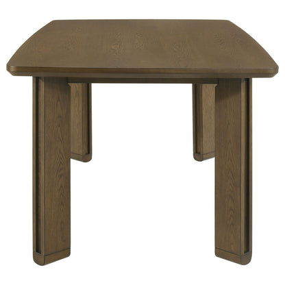  Coaster Furniture Ottowa 193661 71-inch Rectangular Wood Dining Table - Brown IMAGE 4