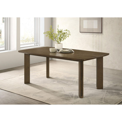  Coaster Furniture Ottowa 193661 71-inch Rectangular Wood Dining Table - Brown IMAGE 6