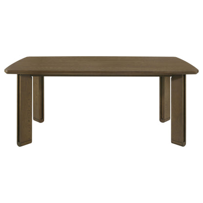  Coaster Furniture Ottowa 193661 71-inch Rectangular Wood Dining Table - Brown IMAGE 9