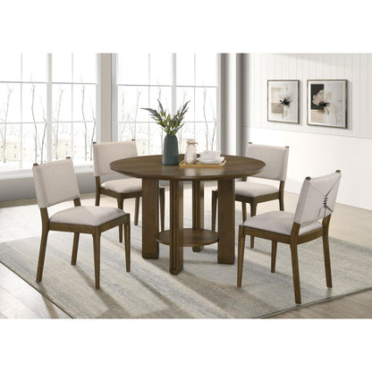  Coaster Furniture Ottowa 193662 Set of 2 Upholstered Dining Side Chair - Brown IMAGE 15