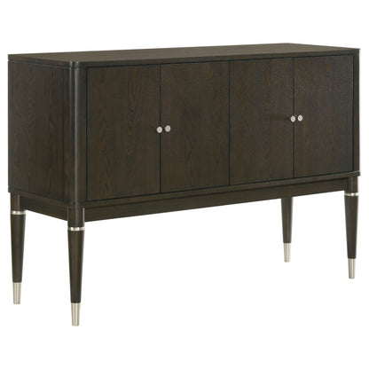  Coaster Furniture Reseda 193675 4-door Dining Sideboard Server with Shelves - Ash Brown IMAGE 1