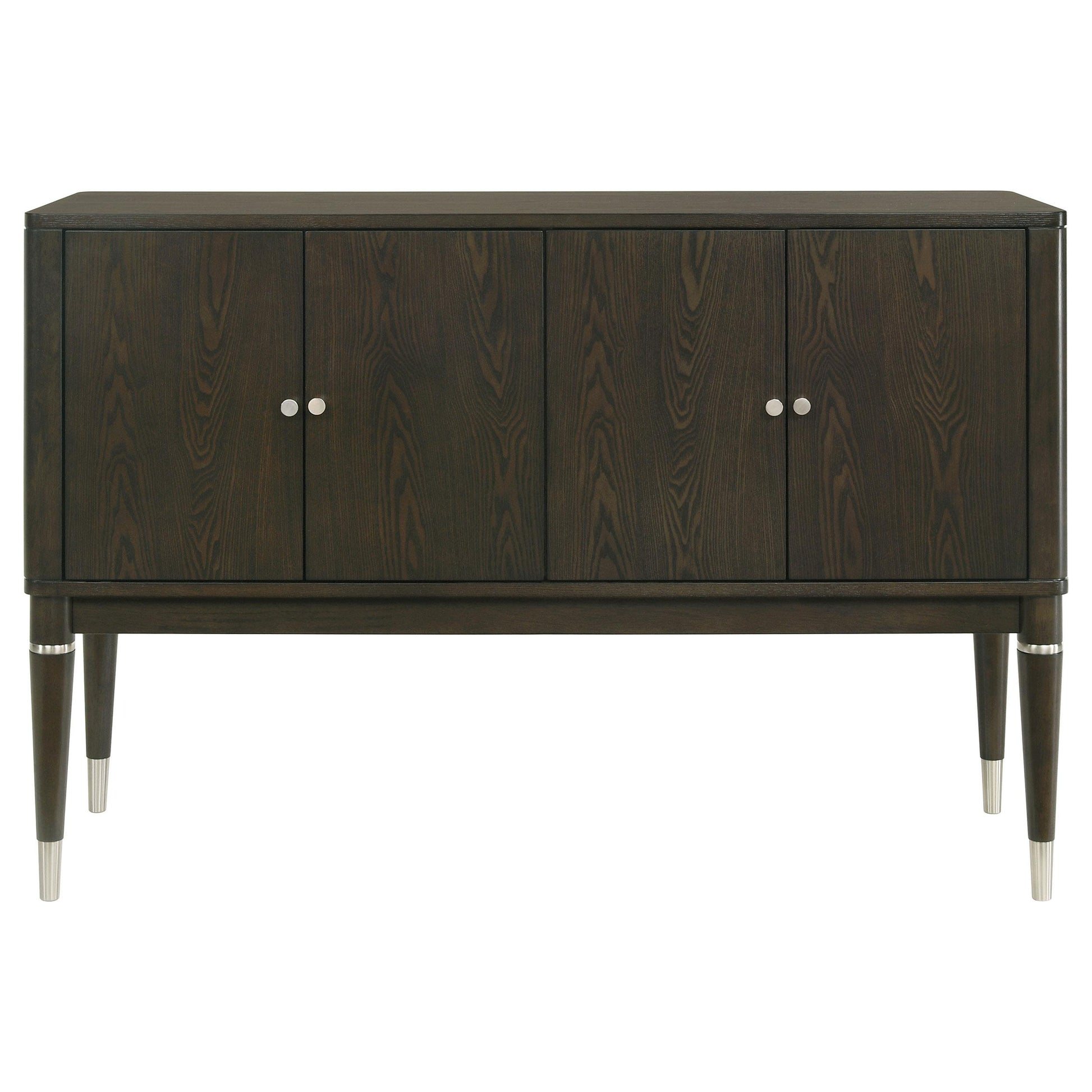  Coaster Furniture Reseda 193675 4-door Dining Sideboard Server with Shelves - Ash Brown IMAGE 7