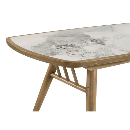  Coaster Furniture Croyden 193731 73-inch Rectangular Dining Table - Weathered Natural IMAGE 1