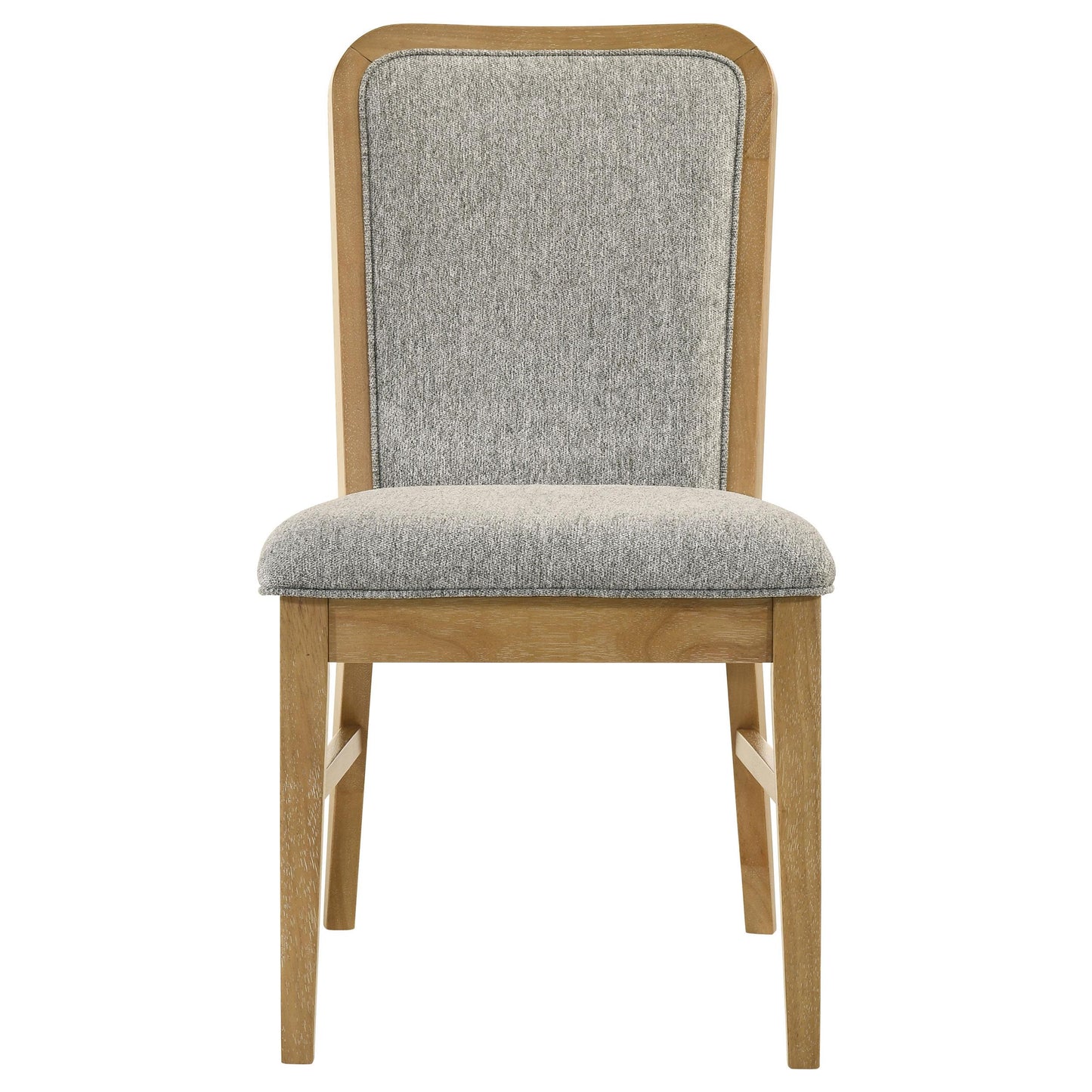  Coaster Furniture Croyden 193732 Set of 2 Dining Side Chair - Weathered Natural IMAGE 6