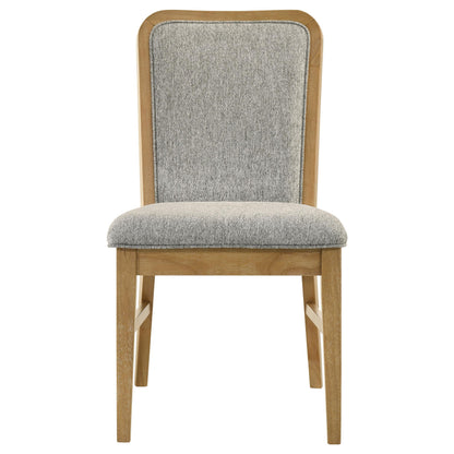  Coaster Furniture Croyden 193732 Set of 2 Dining Side Chair - Weathered Natural IMAGE 6