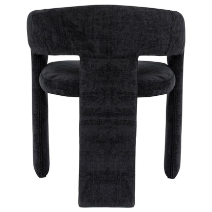  Coaster Furniture Carlow 193813BLK Set of 2 Upholstered Dining Arm Chair - Black IMAGE 11