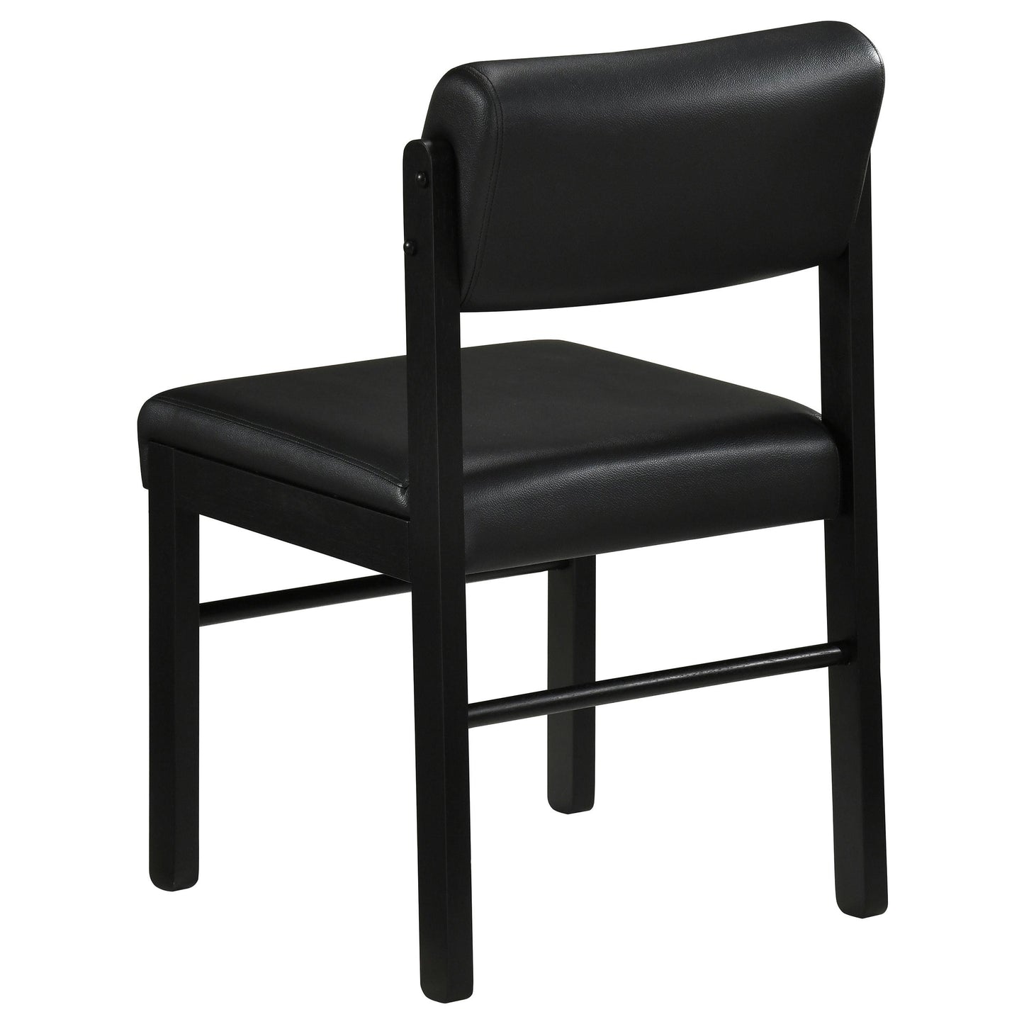  Coaster Furniture Kehoe 193922BLK Set of 2 Upholstered Dining Side Chair - Black IMAGE 4