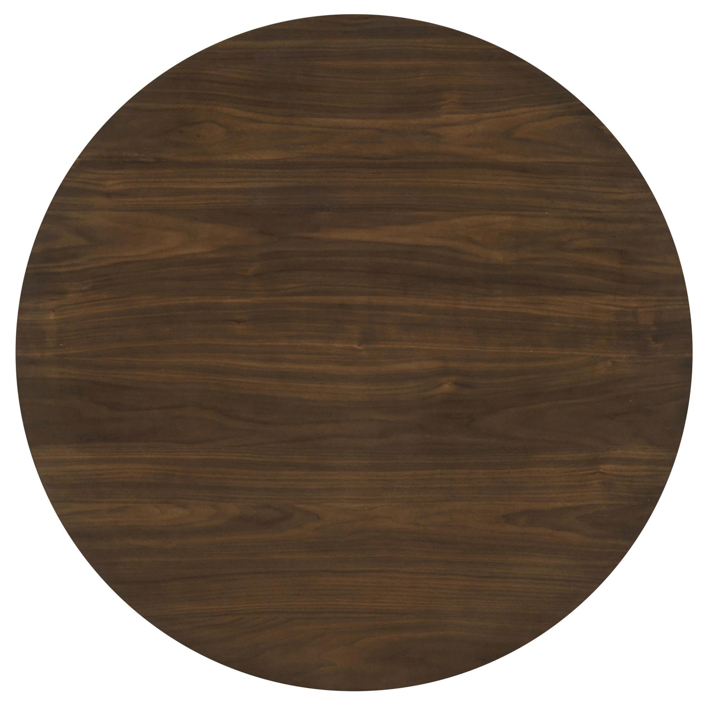 Coaster Furniture Hamlyn 193938WAL 43-inch Round Wood Counter Height Dining Table - Walnut IMAGE 3