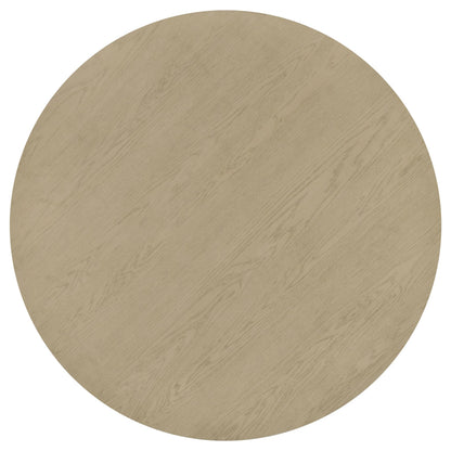  Coaster Furniture Strouse 193940NAT 47-inch Round Wood Dining Room Table - Natural Oak IMAGE 2