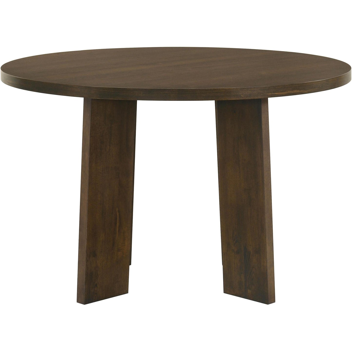  Coaster Furniture Strouse 193940WAL 47-inch Round Wood Dining Room Table - Walnut IMAGE 3