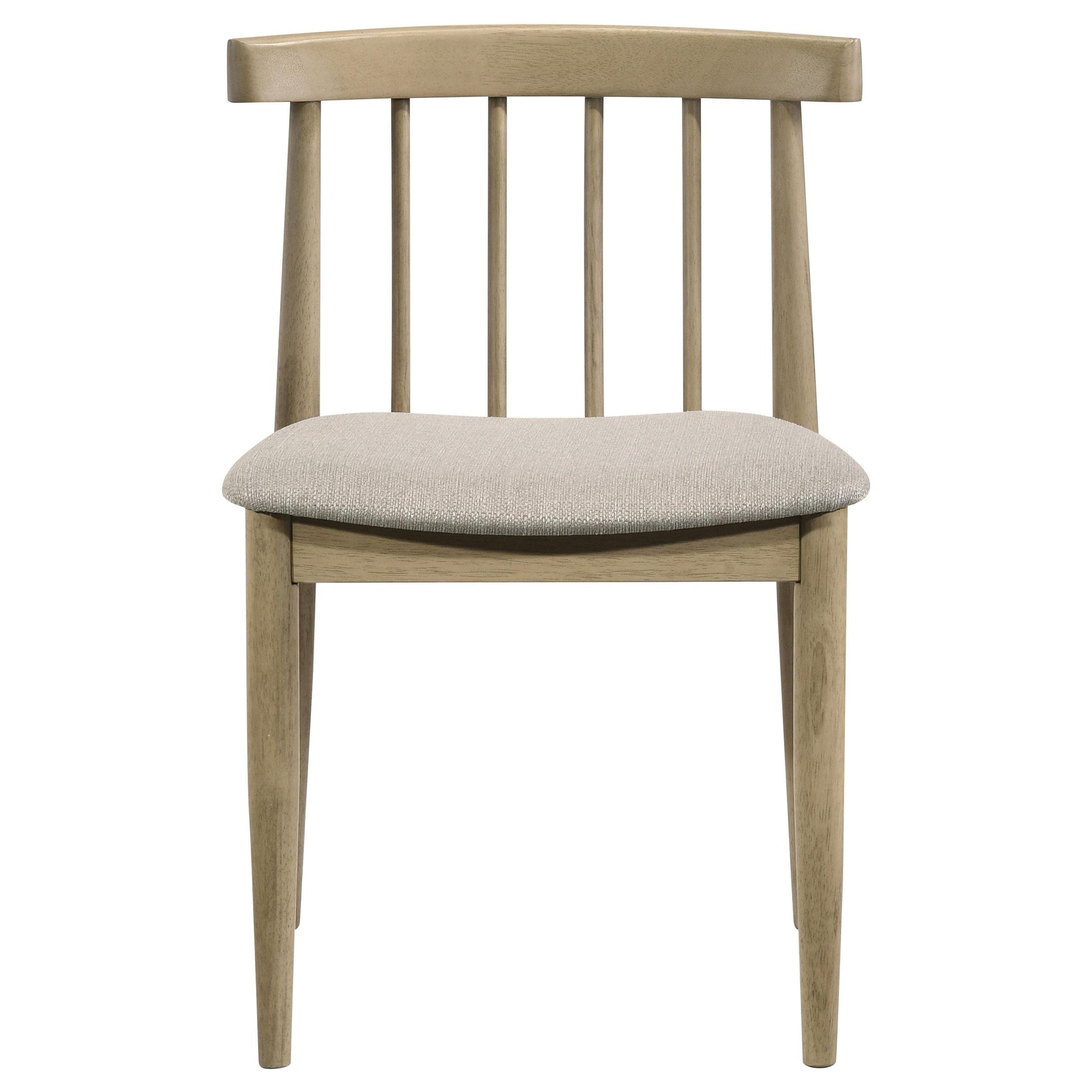  Coaster Furniture Cullen 193942NAT Set of 2 Dining Side Chair Upholstered Seat - Natural Oak IMAGE 10