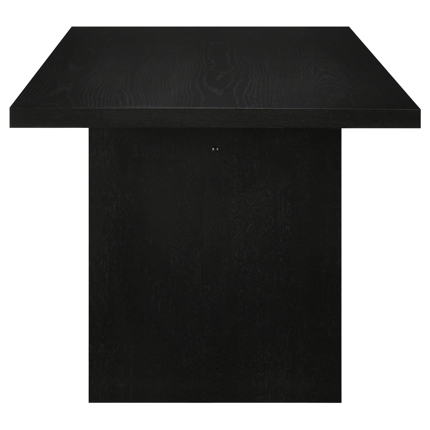 Coaster Furniture Decker 193951BLK 82-inch Rectangular Wood Dining Table - Black IMAGE 3