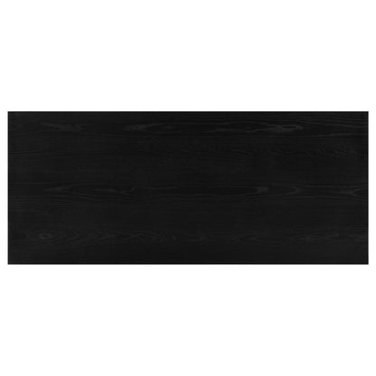  Coaster Furniture Decker 193951BLK 82-inch Rectangular Wood Dining Table - Black IMAGE 5
