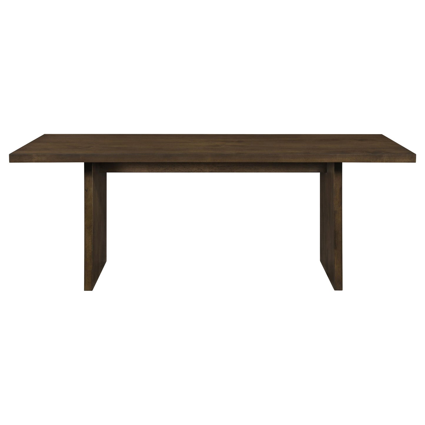  Coaster Furniture Decker 193951WAL 82-inch Rectangular Wood Dining Table - Walnut IMAGE 4