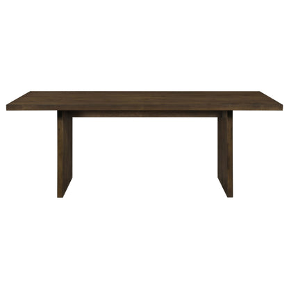  Coaster Furniture Decker 193951WAL 82-inch Rectangular Wood Dining Table - Walnut IMAGE 4
