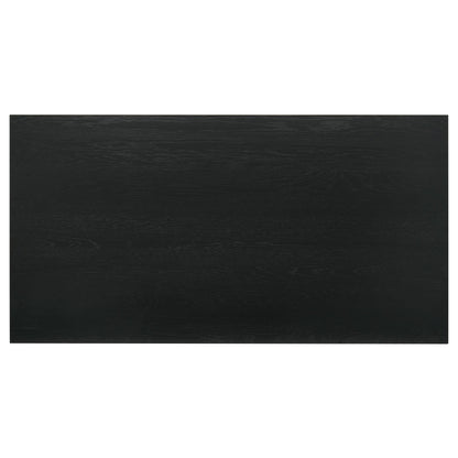  Coaster Furniture Decker 193958BLK 70-inch Rectangular Wood Counter Height Dining Table - Black IMAGE 2