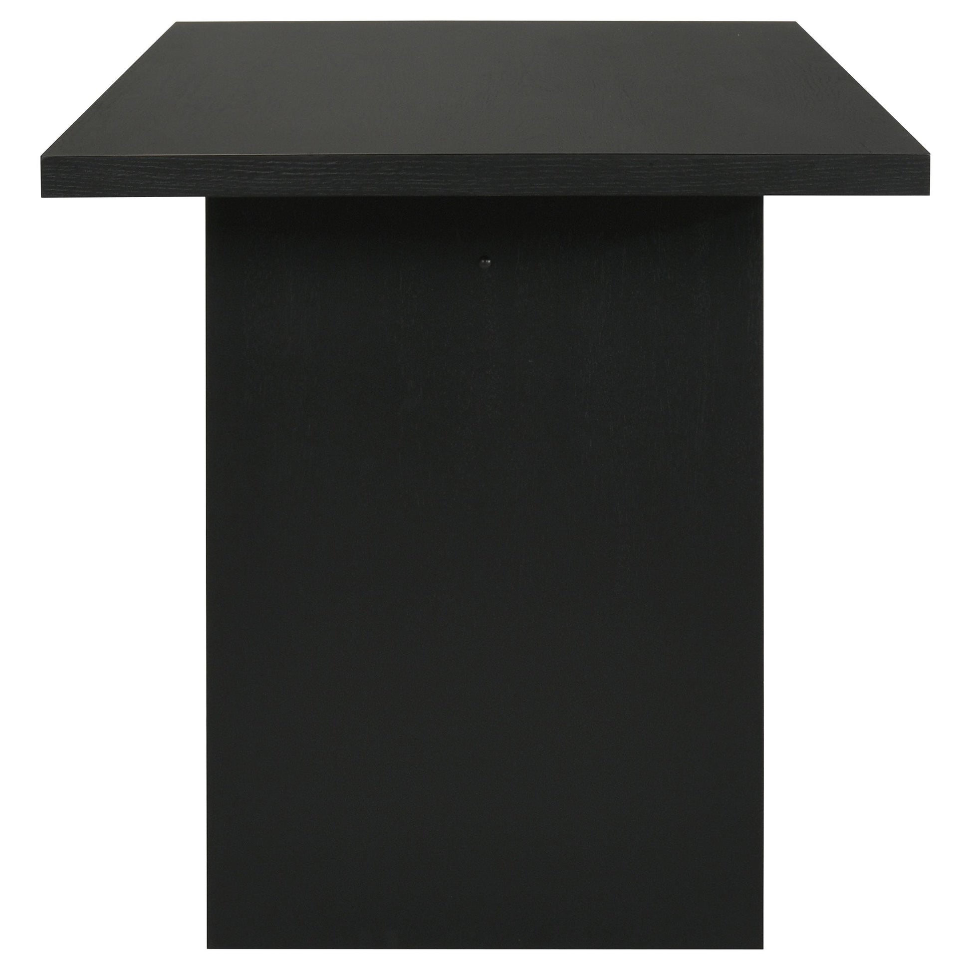  Coaster Furniture Decker 193958BLK 70-inch Rectangular Wood Counter Height Dining Table - Black IMAGE 8