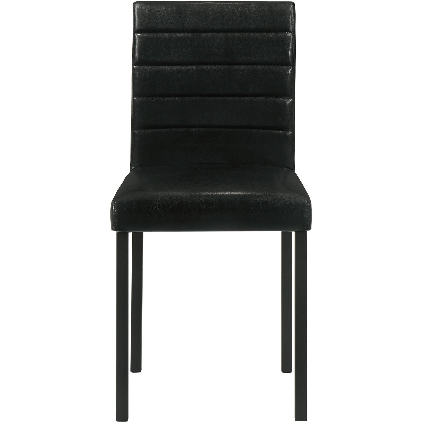  Coaster Furniture Garza 193982 Set of 4 Upholstered Dining Side Chair - Black IMAGE 4