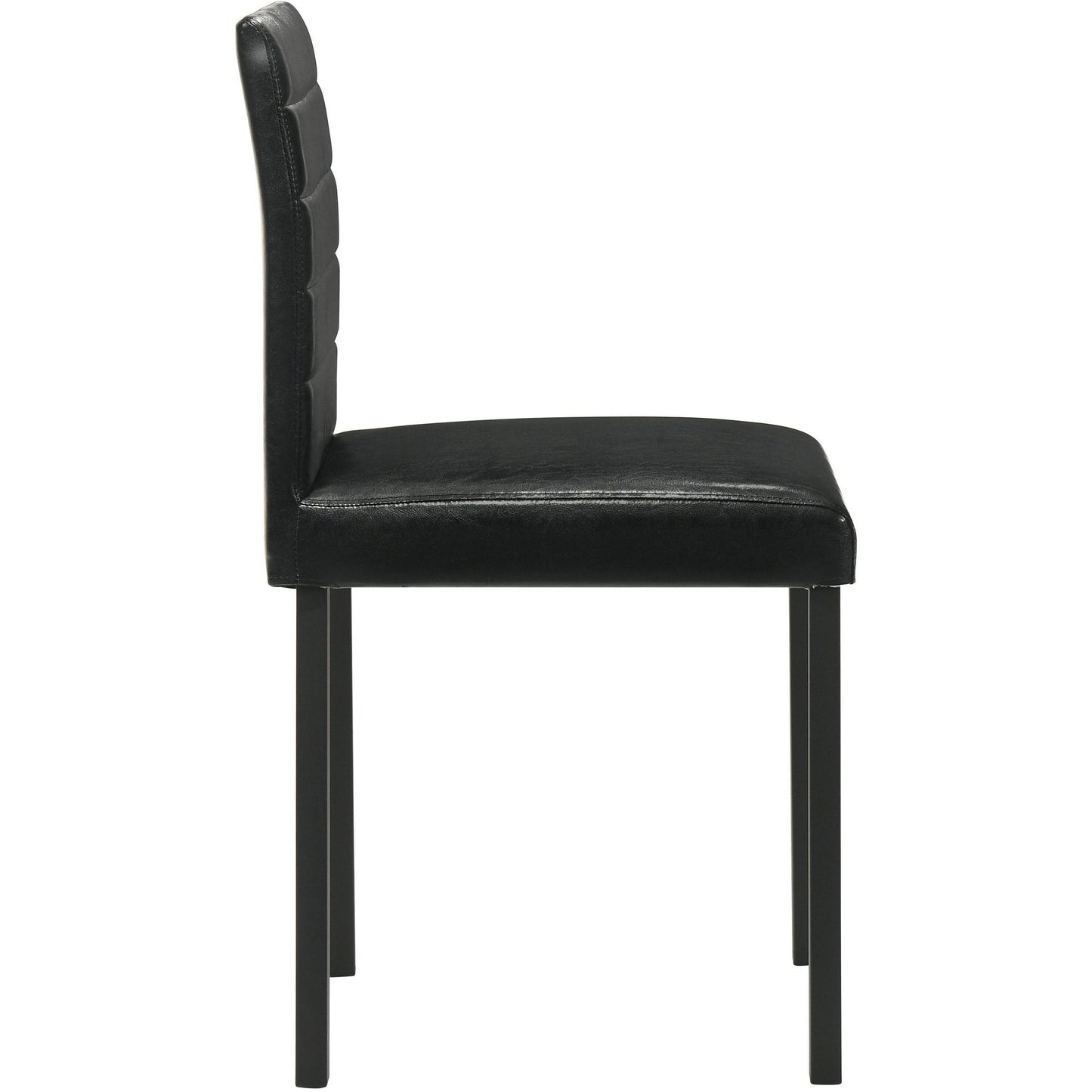  Coaster Furniture Garza 193982 Set of 4 Upholstered Dining Side Chair - Black IMAGE 9