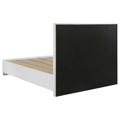  Coaster Furniture Felicity 203510KE Eastern King Storage Bed - White High Gloss IMAGE 4