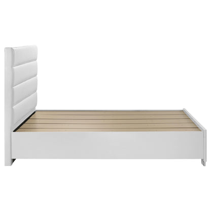  Coaster Furniture Felicity 203510KE Eastern King Storage Bed - White High Gloss IMAGE 7