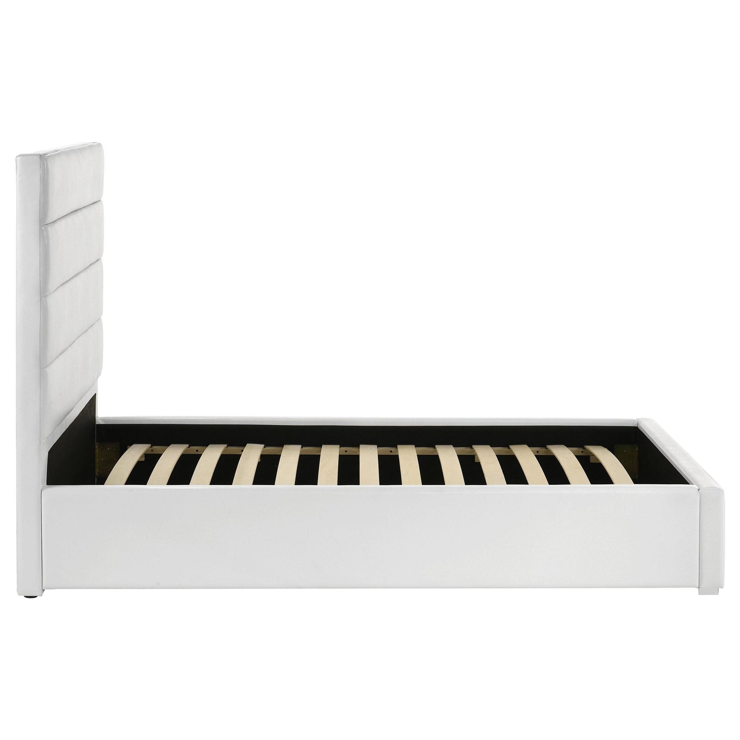  Coaster Furniture Felicity 203511T 53-inch Upholstered Twin Platform Bed - White IMAGE 8