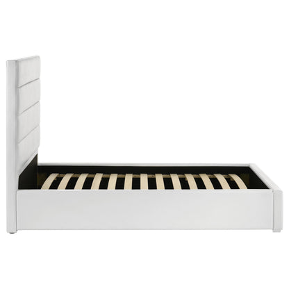  Coaster Furniture Felicity 203511T 53-inch Upholstered Twin Platform Bed - White IMAGE 8