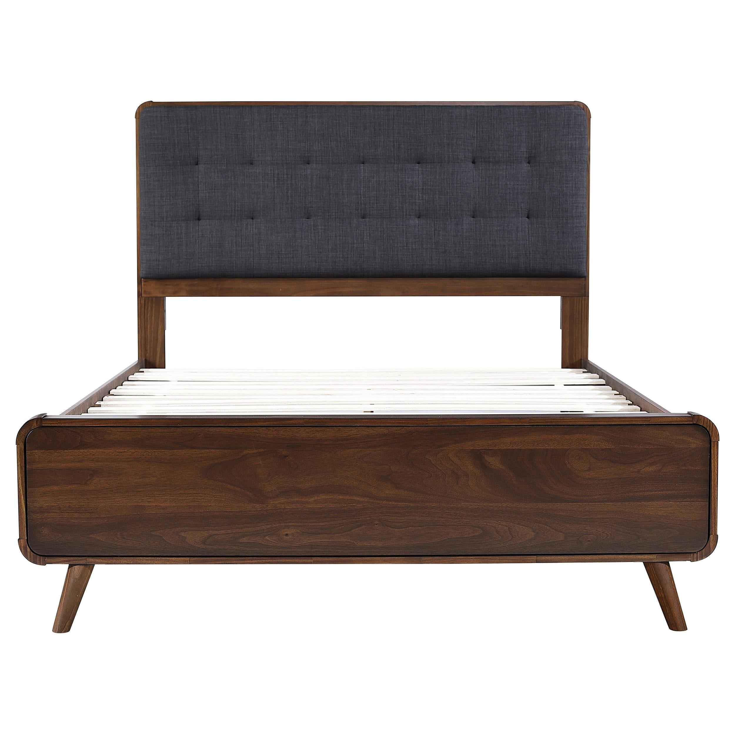  Coaster Furniture Robyn 205131F Wood Full Platform Bed - Dark Walnut IMAGE 1