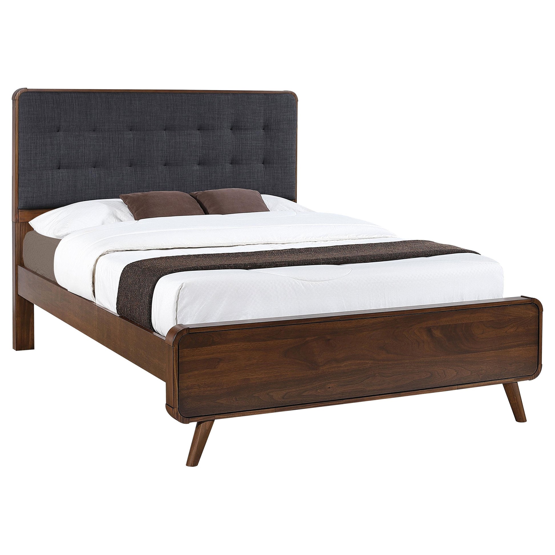  Coaster Furniture Robyn 205131F Wood Full Platform Bed - Dark Walnut IMAGE 10