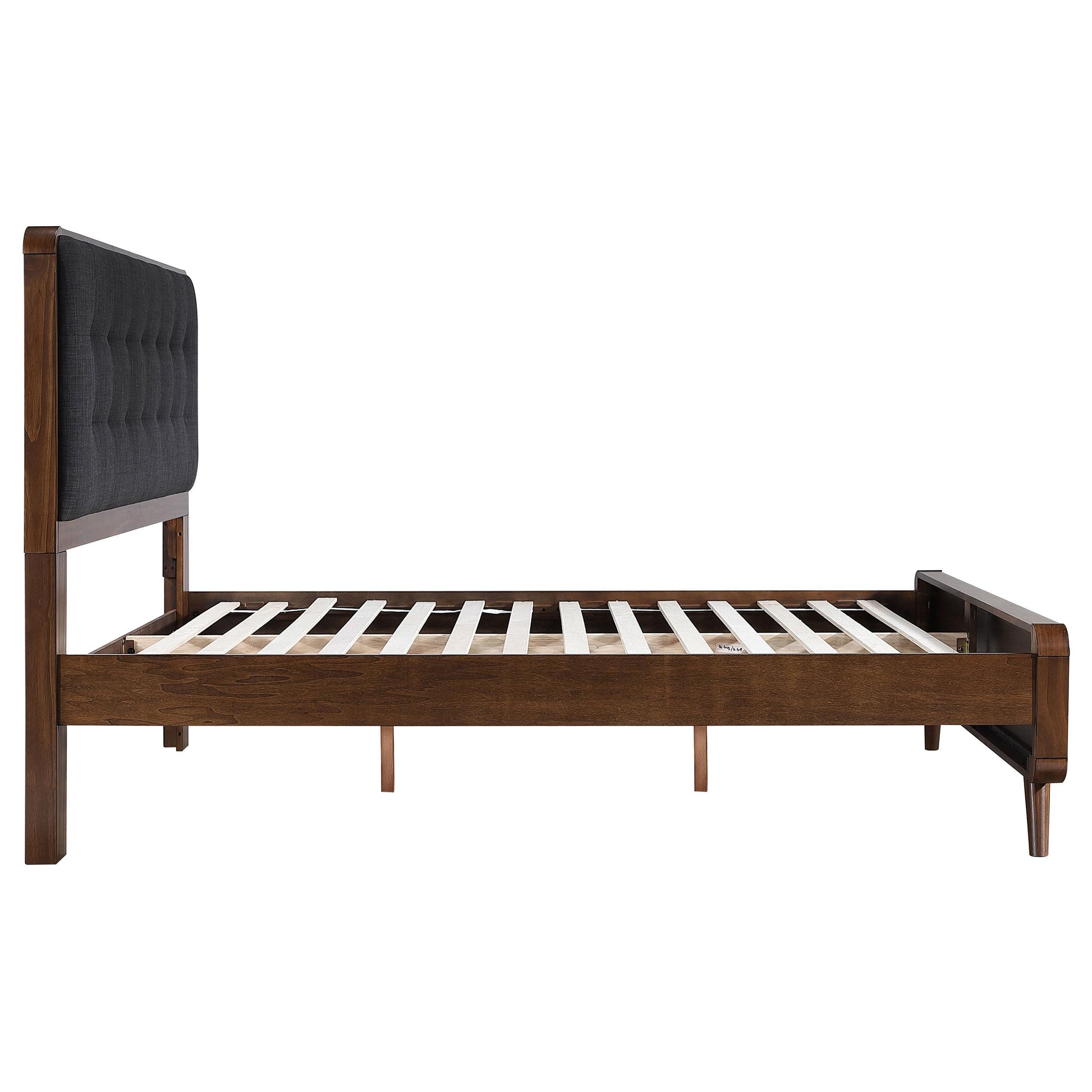  Coaster Furniture Robyn 205131F Wood Full Platform Bed - Dark Walnut IMAGE 5