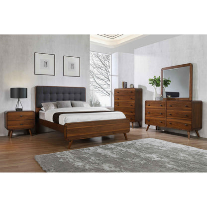  Coaster Furniture Robyn 205131F Wood Full Platform Bed - Dark Walnut IMAGE 9
