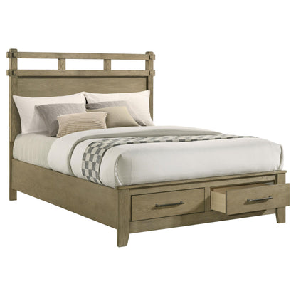  Coaster Furniture Hazlewood 207530Q 59-inch Queen Panel Storage Bed - Vineyard Oak IMAGE 6