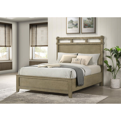  Coaster Furniture Hazlewood 207531Q 61-inch Queen Panel Bed - Vineyard Oak IMAGE 5