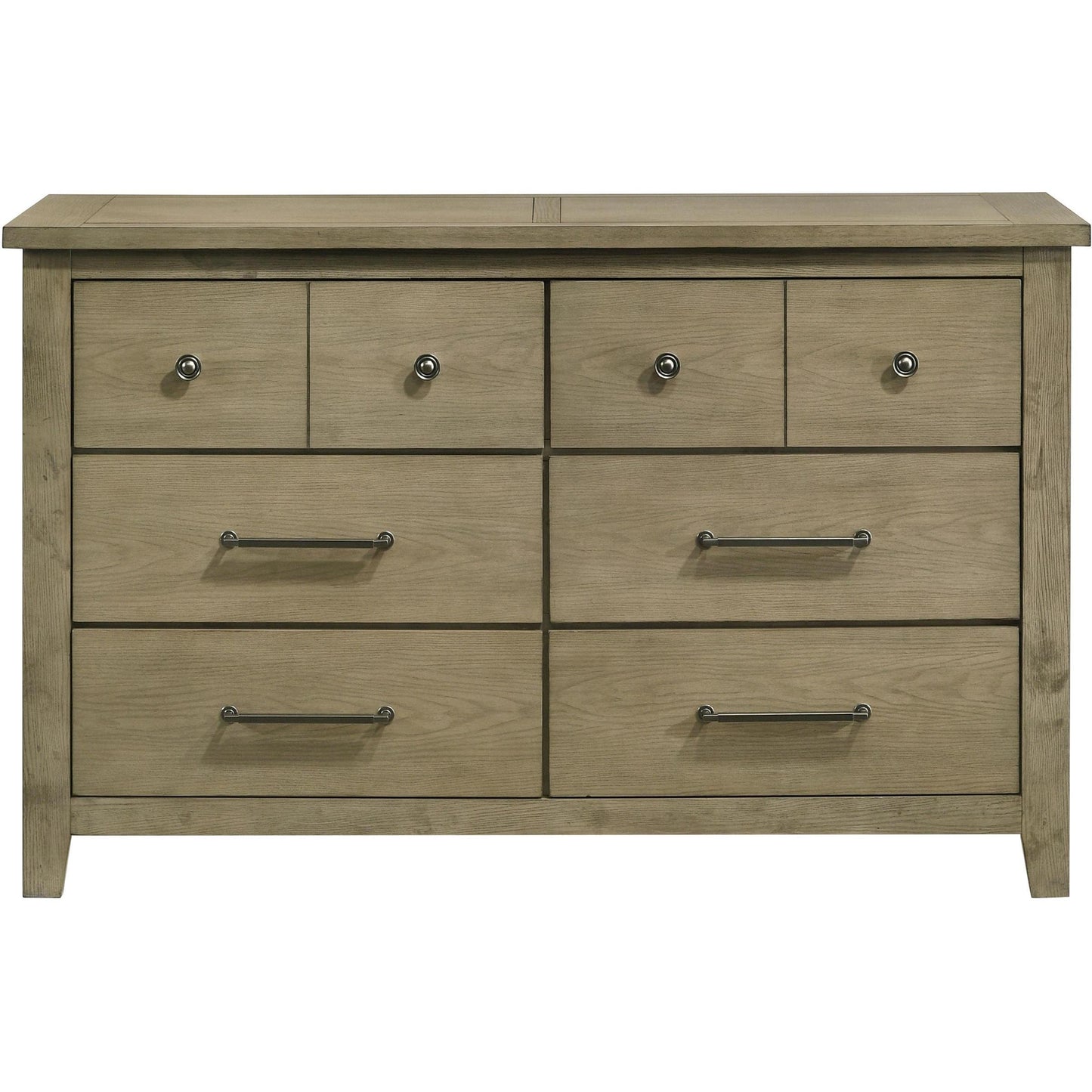  Coaster Furniture Hazlewood 207533 6-drawer Bedroom Dresser Cabinet - Vineyard Oak IMAGE 3
