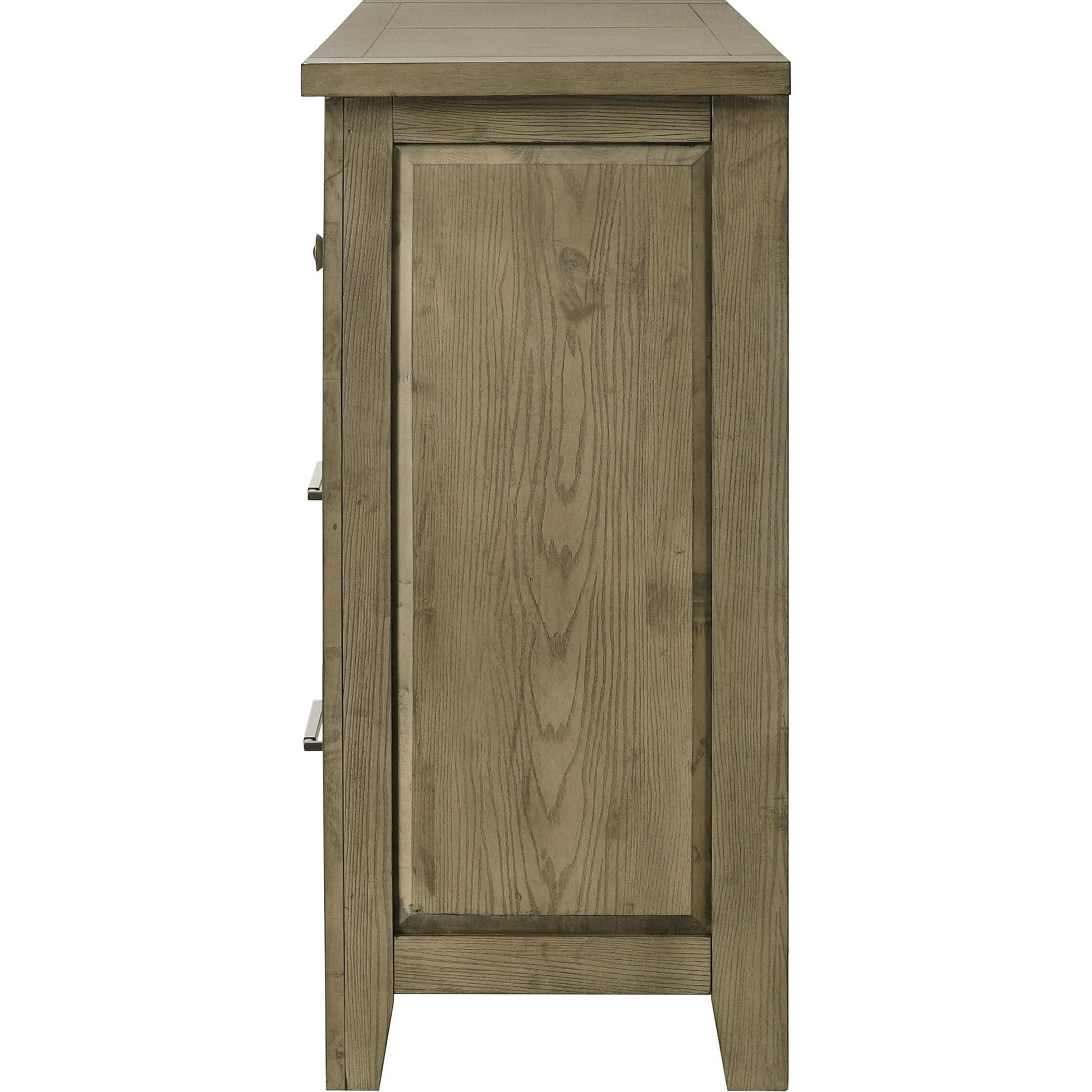 Coaster Furniture Hazlewood 207533 6-drawer Bedroom Dresser Cabinet - Vineyard Oak IMAGE 5