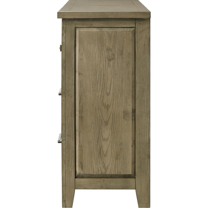  Coaster Furniture Hazlewood 207533 6-drawer Bedroom Dresser Cabinet - Vineyard Oak IMAGE 5