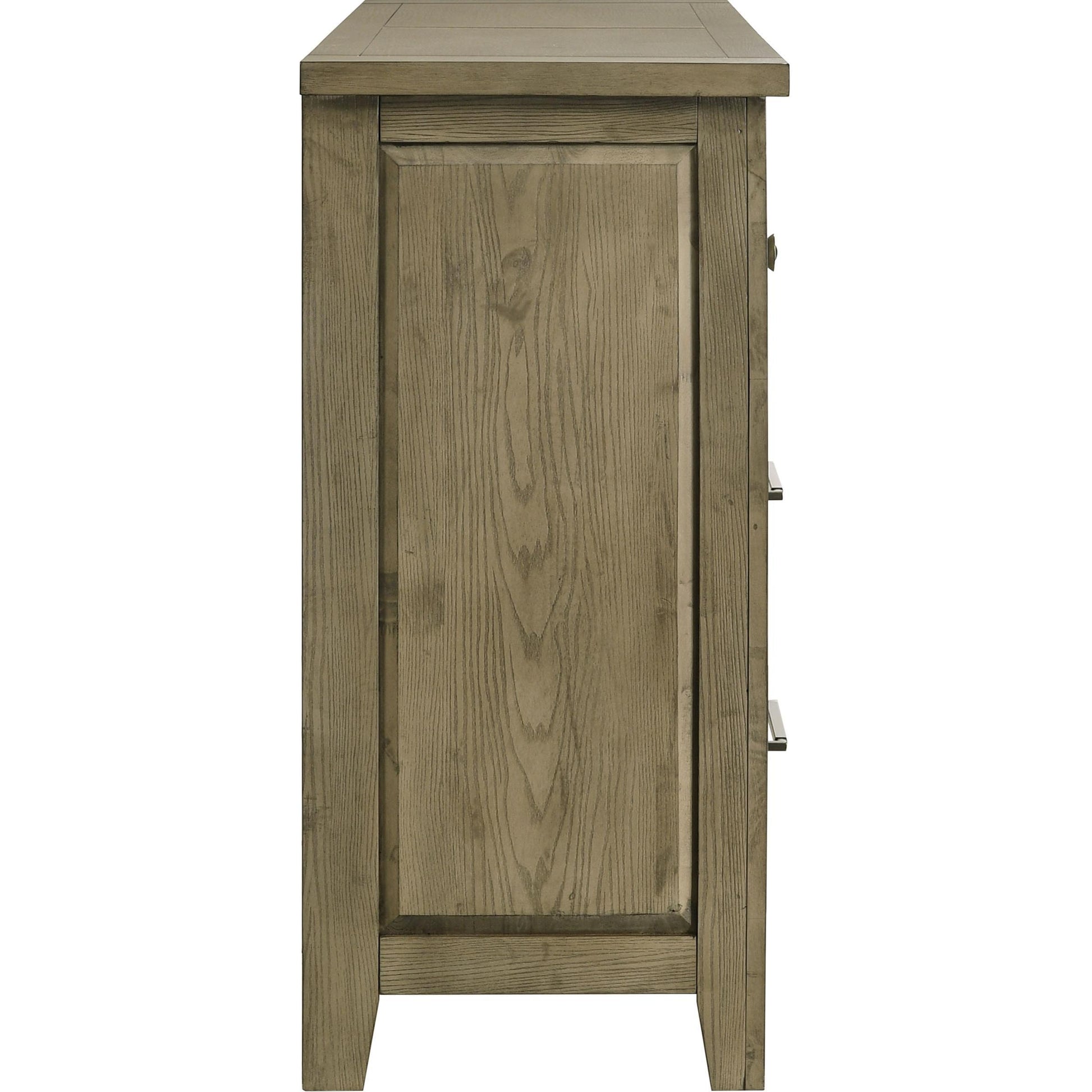  Coaster Furniture Hazlewood 207533 6-drawer Bedroom Dresser Cabinet - Vineyard Oak IMAGE 9