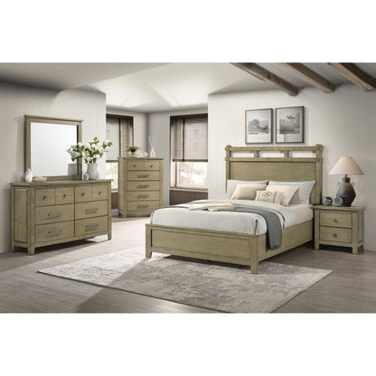 Coaster Furniture Hazlewood 207533M 6-drawer Bedroom Dresser with Mirror - Vineyard Oak IMAGE 14