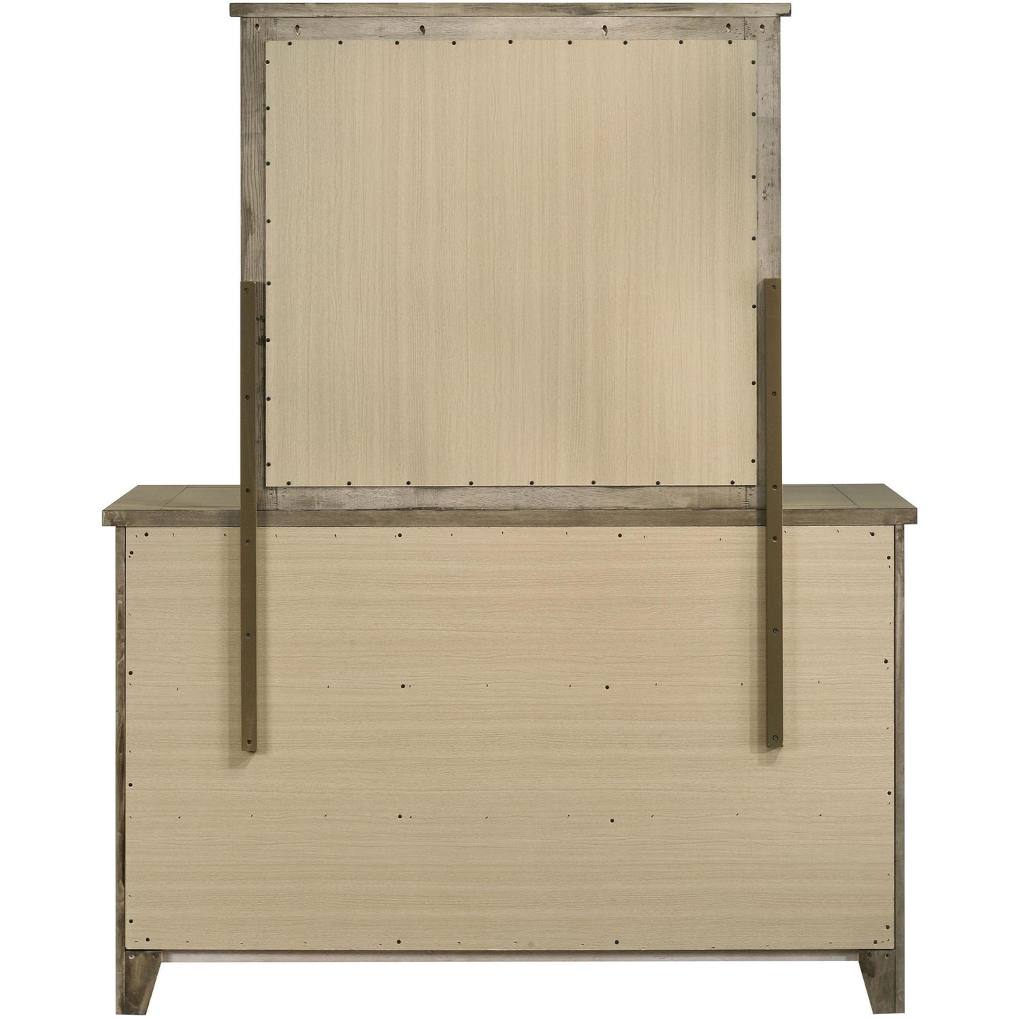  Coaster Furniture Hazlewood 207533M 6-drawer Bedroom Dresser with Mirror - Vineyard Oak IMAGE 7