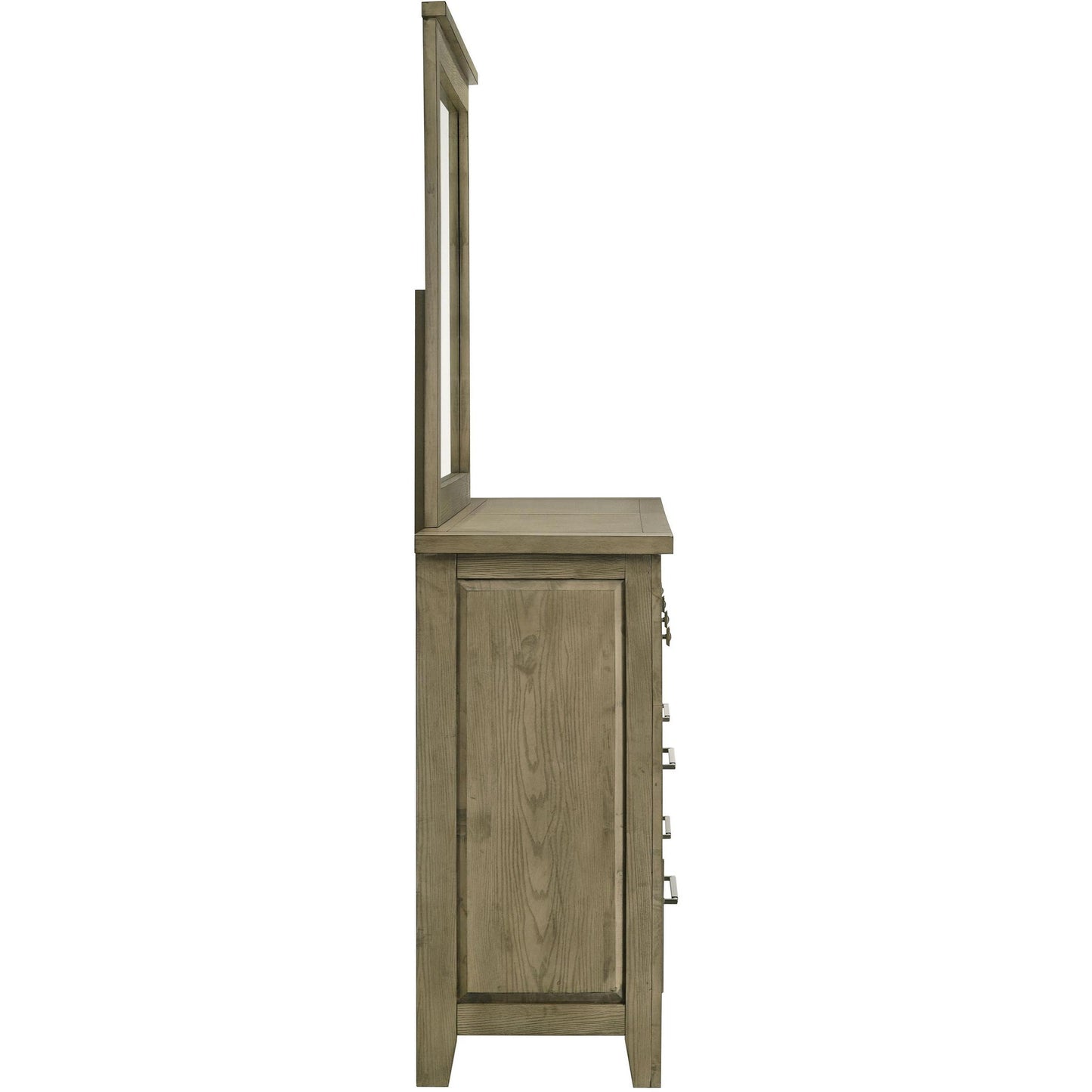  Coaster Furniture Hazlewood 207533M 6-drawer Bedroom Dresser with Mirror - Vineyard Oak IMAGE 9