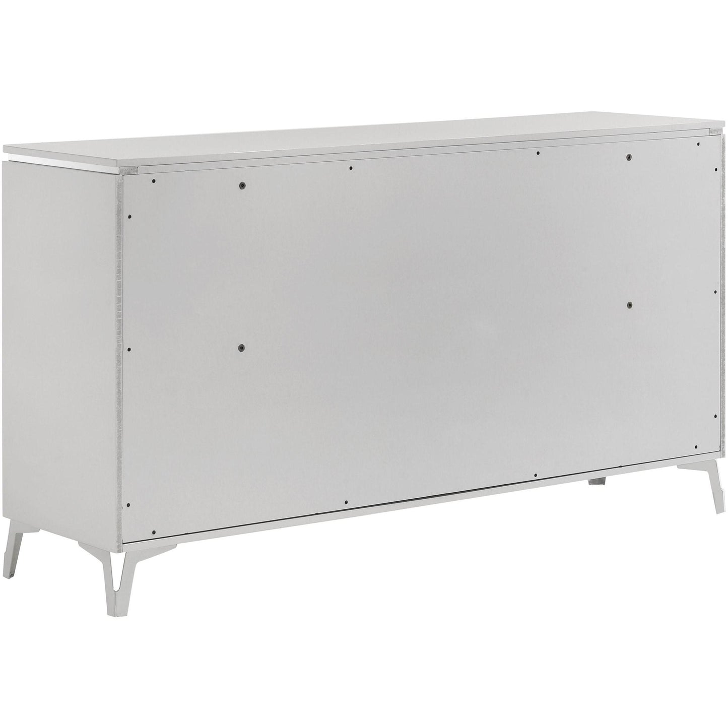  Coaster Furniture Cassia 215793 6-drawer Bedroom Dresser Cabinet - White High Gloss IMAGE 4