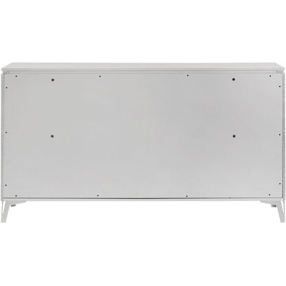  Coaster Furniture Cassia 215793 6-drawer Bedroom Dresser Cabinet - White High Gloss IMAGE 5